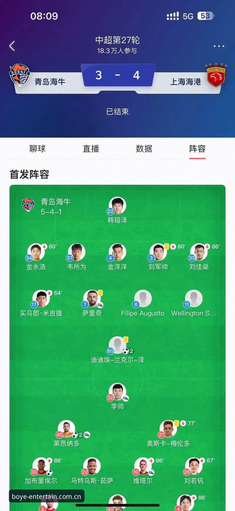 青岛海牛3-1力克上海海港：13年等待与中超格局的深度剖析